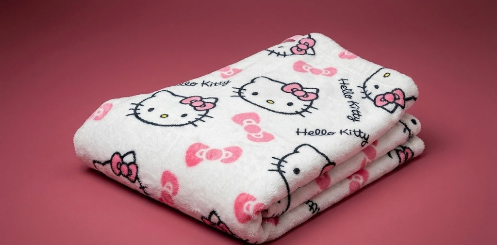 Pantalon de Pyjama Hello Kitty en Peluche Douce – Idéal Cocooning !